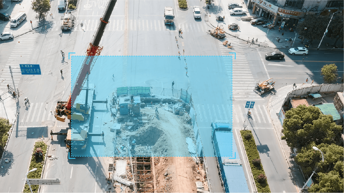 违规涉路施工作业