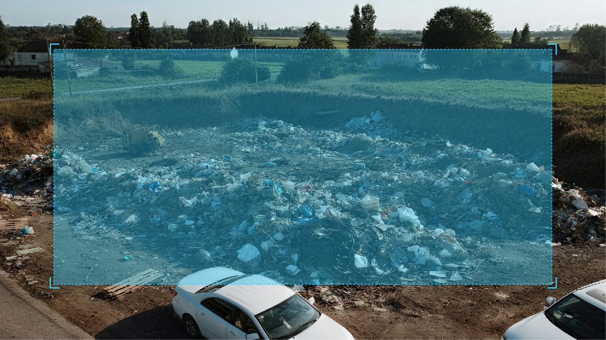 农村生活垃圾堆积识别