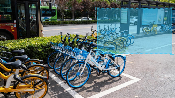 共享单车违规停放